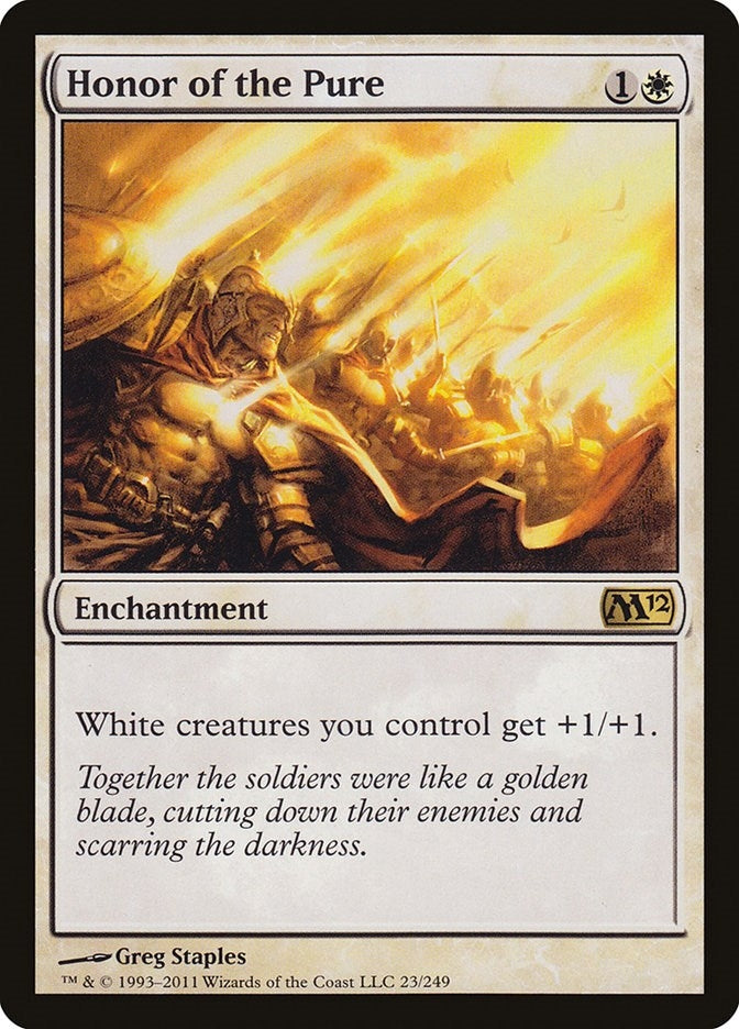 Image for Honor of the Pure (Magic 2012 (M12)) (23) - Magic: The Gathering