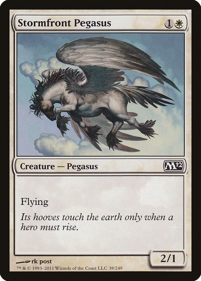 Image for Stormfront Pegasus (Magic 2012 (M12)) (38) - Magic: The Gathering