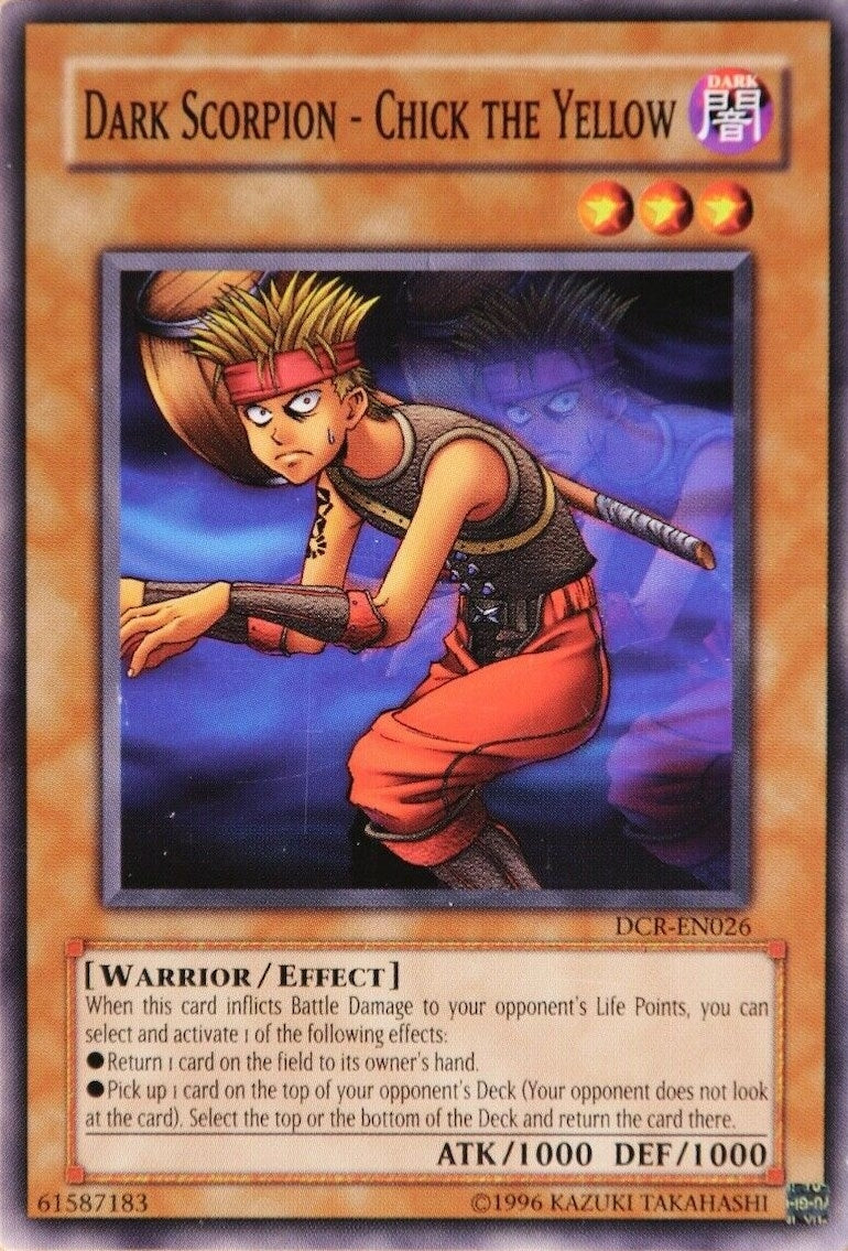 Image for Dark Scorpion - Chick the Yellow (Dark Crisis (Worldwide English)) (DCR-EN026) - YuGiOh