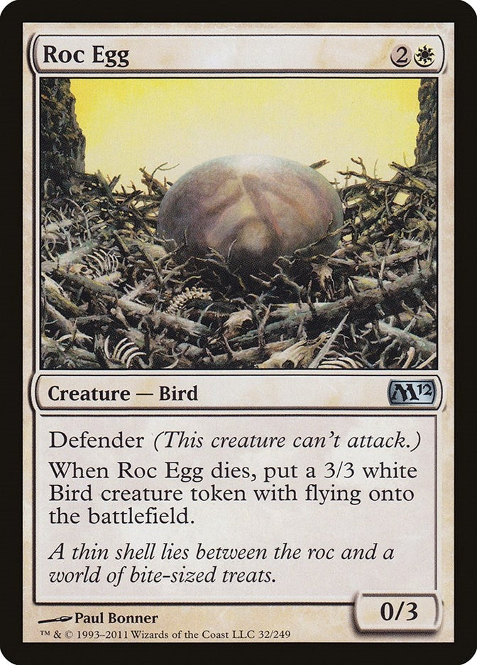 Image for Roc Egg (Magic 2012 (M12)) (32) - Magic: The Gathering