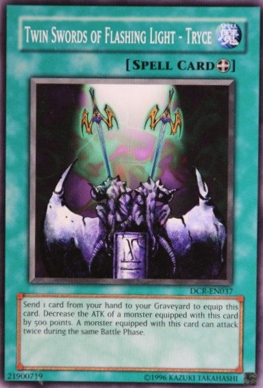 Image for Twin Swords of Flashing Light - Tryce (Dark Crisis (Worldwide English)) (DCR-EN037) - YuGiOh
