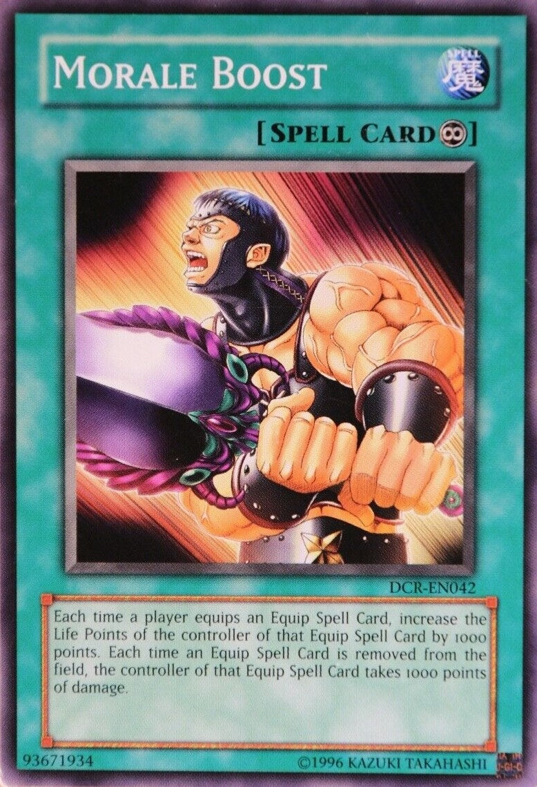 Image for Morale Boost (Dark Crisis (Worldwide English)) (DCR-EN042) - YuGiOh