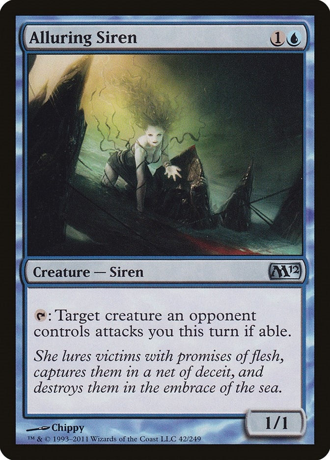 Image for Alluring Siren (Magic 2012 (M12)) (42) - Magic: The Gathering