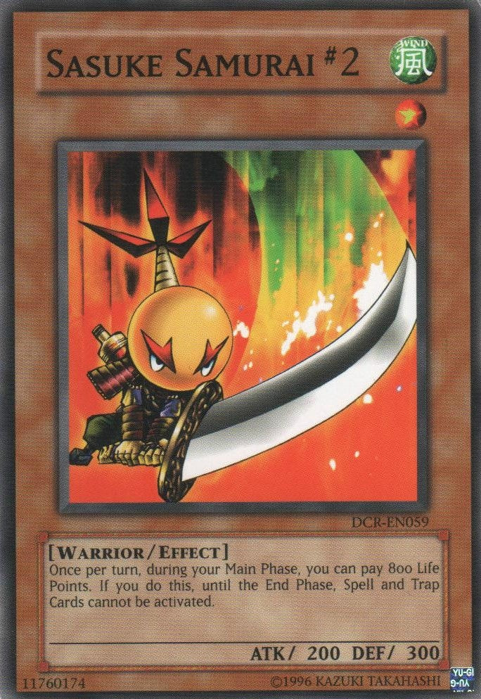 Image for Sasuke Samurai #2 (Dark Crisis (Worldwide English)) (DCR-EN059) - YuGiOh