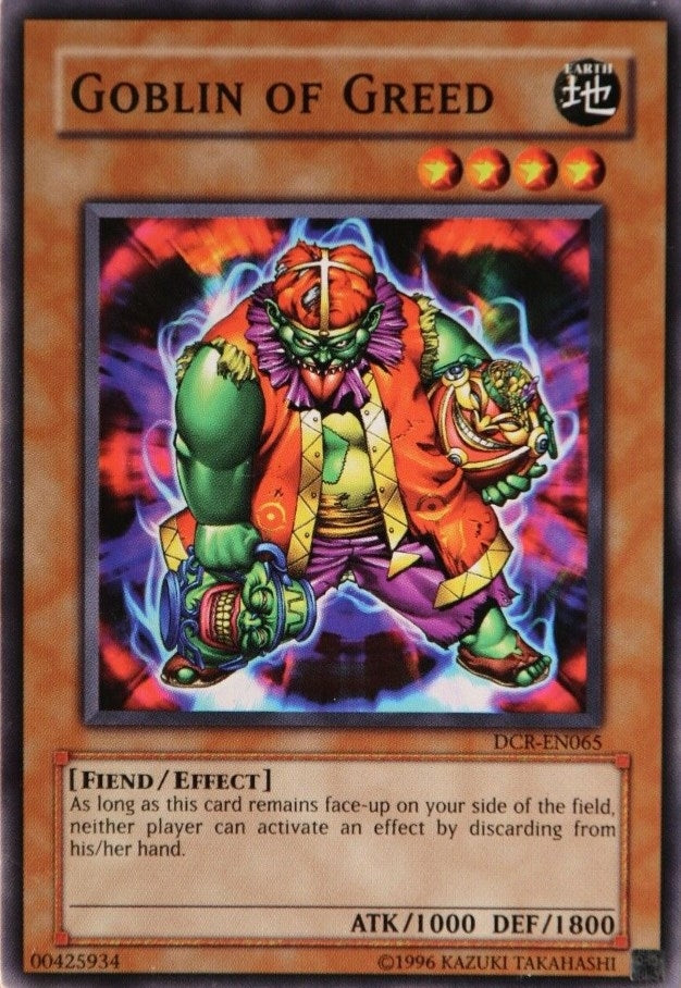 Image for Goblin of Greed (Dark Crisis (Worldwide English)) (DCR-EN065) - YuGiOh