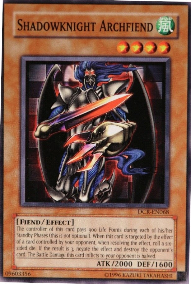 Image for Shadowknight Archfiend (Dark Crisis (Worldwide English)) (DCR-EN068) - YuGiOh