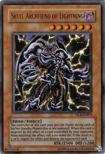 Image for Skull Archfiend of Lightning (Dark Crisis (Worldwide English)) (DCR-EN073) - YuGiOh