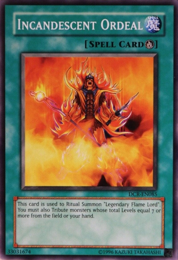 Image for Incandescent Ordeal (Dark Crisis (Worldwide English)) (DCR-EN085) - YuGiOh