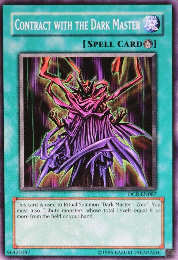 Image for Contract with the Dark Master (Dark Crisis (Worldwide English)) (DCR-EN087) - YuGiOh