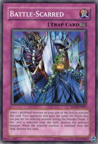 Image for Battle-Scarred (Dark Crisis (Worldwide English)) (DCR-EN097) - YuGiOh