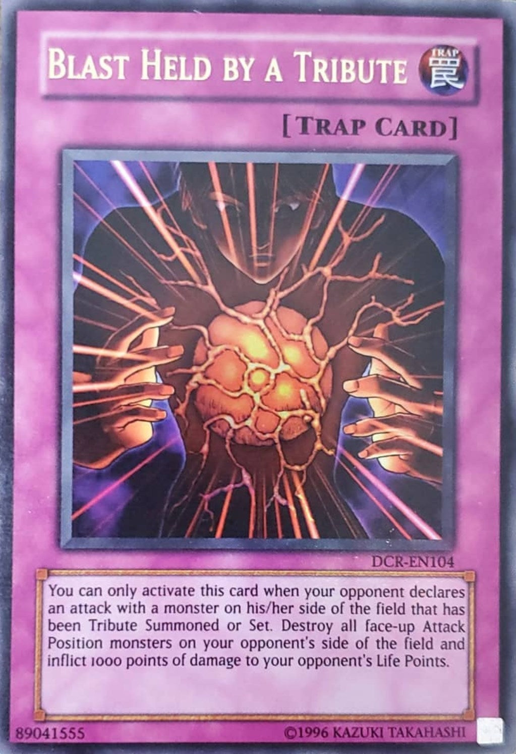 Image for Blast Held by a Tribute (Dark Crisis (Worldwide English)) (DCR-EN104) - YuGiOh
