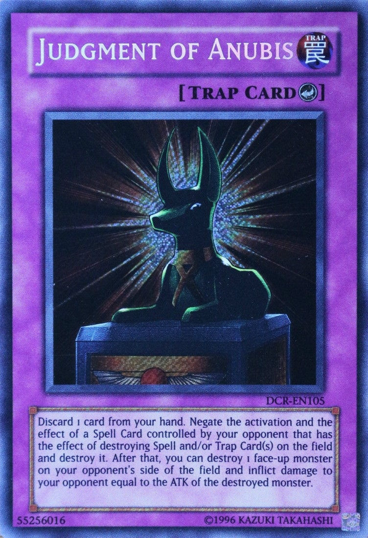 Image for Judgment of Anubis (Dark Crisis (Worldwide English)) (DCR-EN105) - YuGiOh
