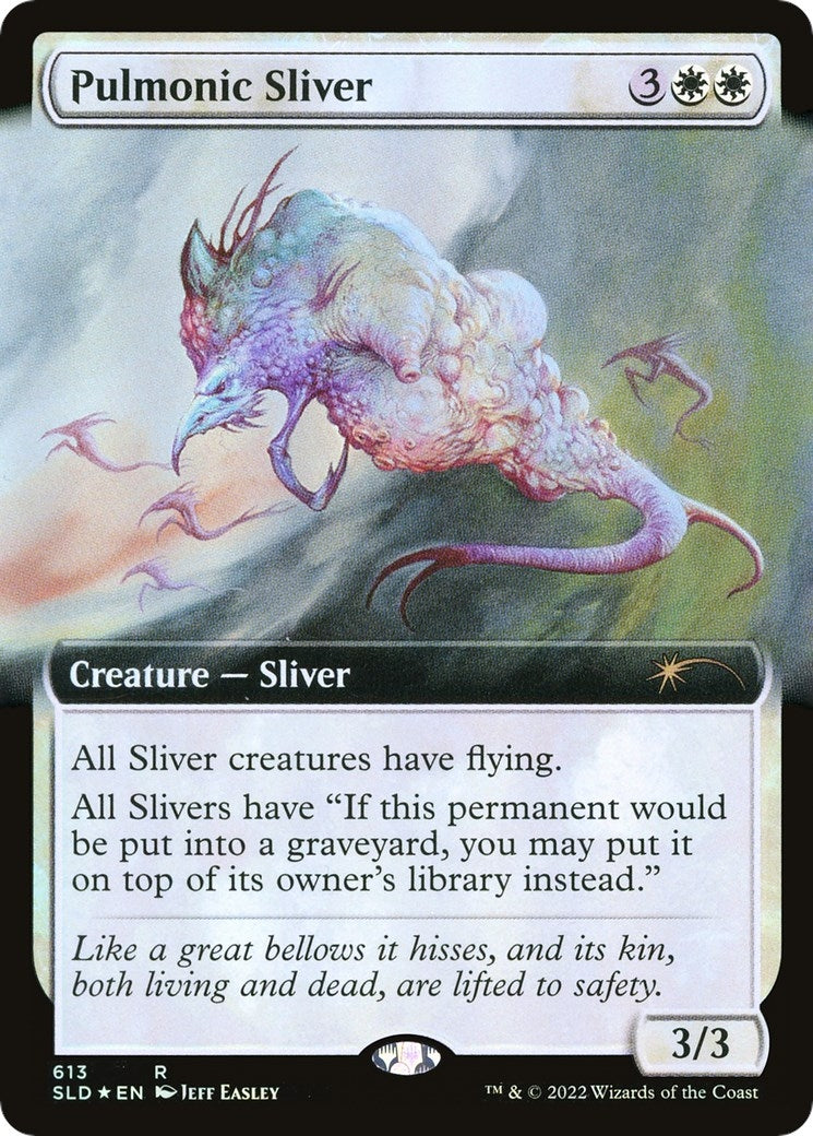 Image for Pulmonic Sliver (Extended Art) (Secret Lair Drop Series) (613) - Magic: The Gathering
