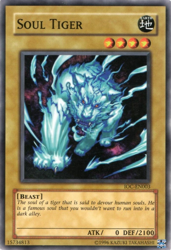 Image for Soul Tiger (Invasion of Chaos (Worldwide English)) (IOC-EN003) - YuGiOh