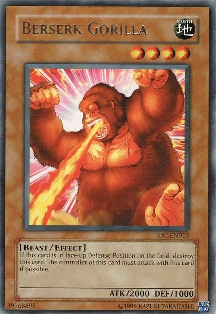 Image for Berserk Gorilla (Invasion of Chaos (Worldwide English)) (IOC-EN013) - YuGiOh