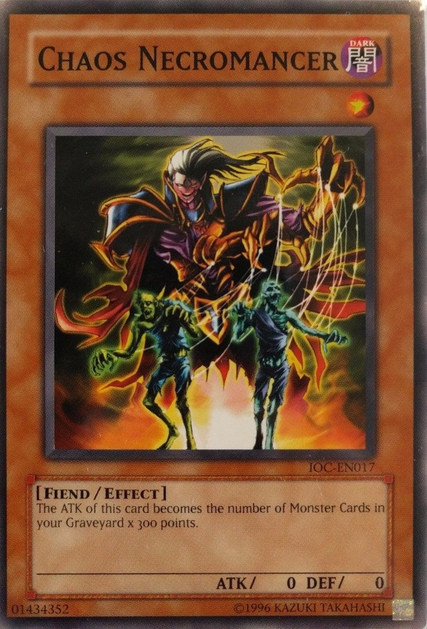 Image for Chaos Necromancer (Invasion of Chaos (Worldwide English)) (IOC-EN017) - YuGiOh