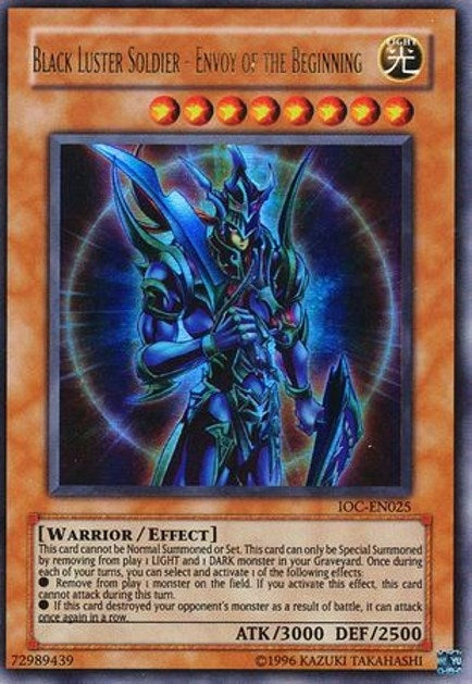Image for Black Luster Soldier - Envoy of the Beginning (Invasion of Chaos (Worldwide English)) (IOC-EN025) - YuGiOh