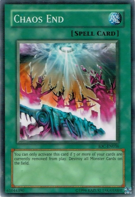 Image for Chaos End (Invasion of Chaos (Worldwide English)) (IOC-EN036) - YuGiOh