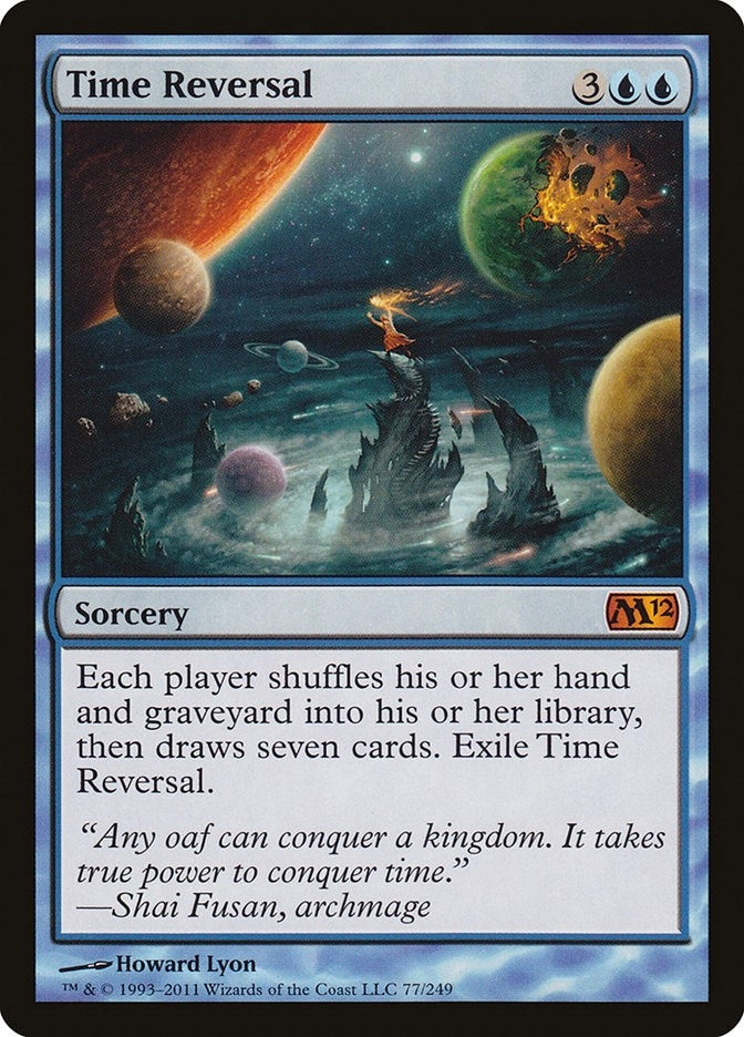 Image for Time Reversal (Magic 2012 (M12)) (77) - Magic: The Gathering