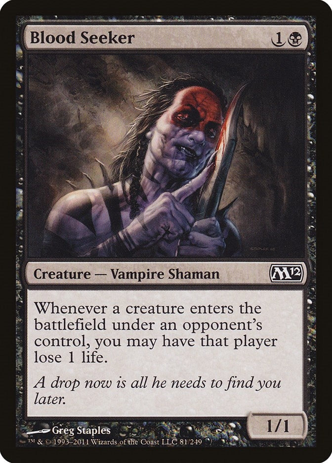 Image for Blood Seeker (Magic 2012 (M12)) (81) - Magic: The Gathering