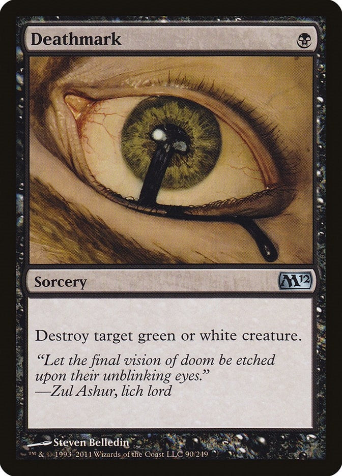 Image for Deathmark (Magic 2012 (M12)) (90) - Magic: The Gathering