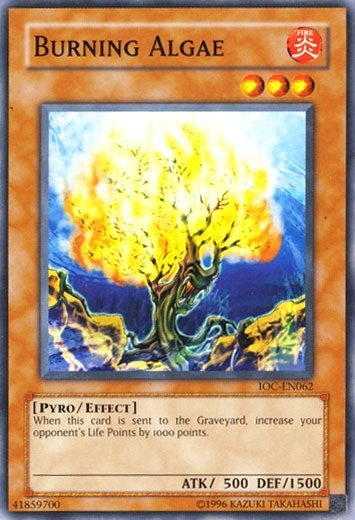 Image for Burning Algae (Invasion of Chaos (Worldwide English)) (IOC-EN062) - YuGiOh
