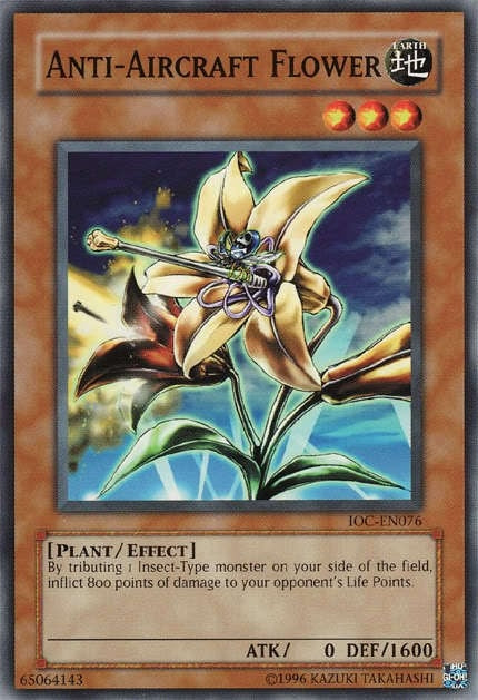 Image for Anti-Aircraft Flower (Invasion of Chaos (Worldwide English)) (IOC-EN076) - YuGiOh