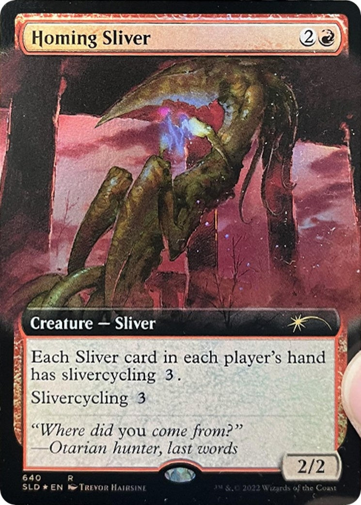 Image for Homing Sliver (Extended Art) (Secret Lair Drop Series) (640) - Magic: The Gathering