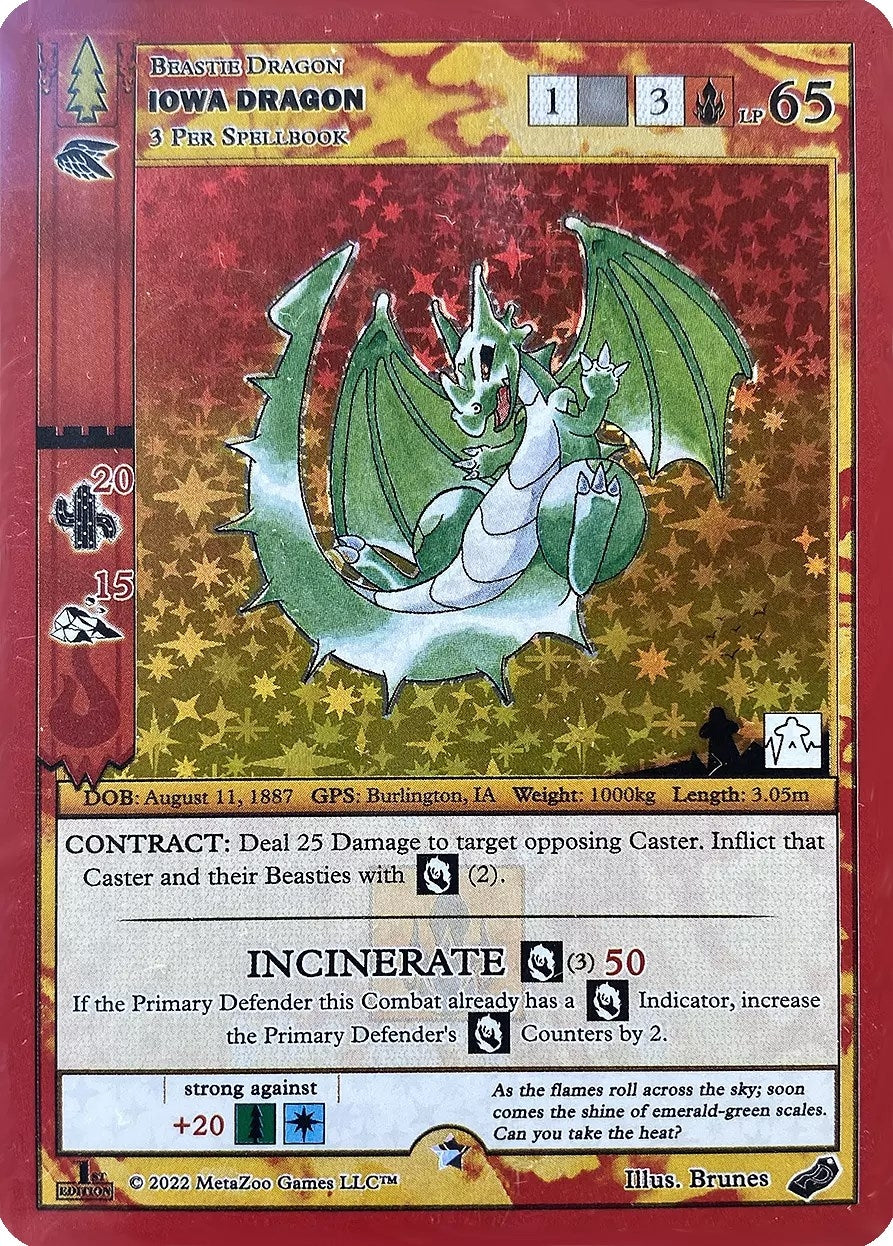 Image for Iowa Dragon (PHD Exclusive) (Miscellaneous Promos) - MetaZoo