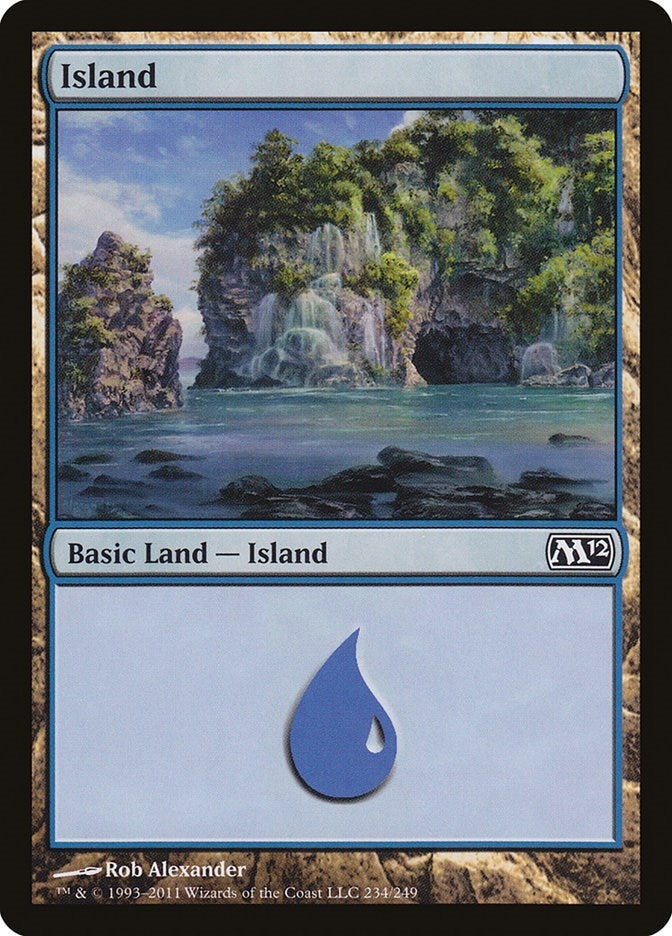 Image for Island (234) (Magic 2012 (M12)) (234) - Magic: The Gathering