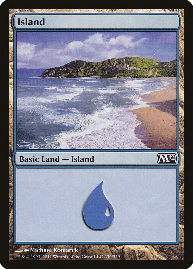 Image for Island (236) (Magic 2012 (M12)) (236) - Magic: The Gathering