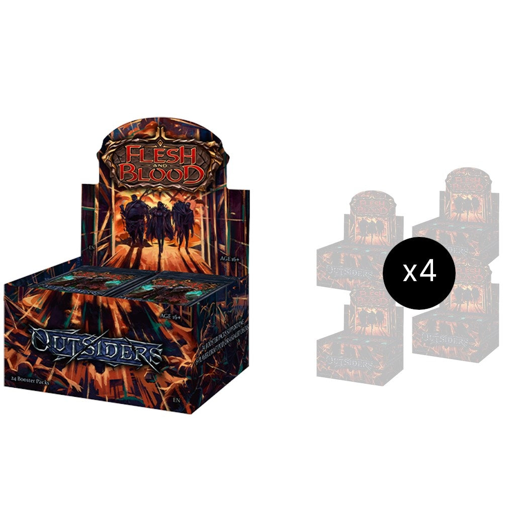 Image for Outsiders Booster Box Case - Flesh and Blood TCG