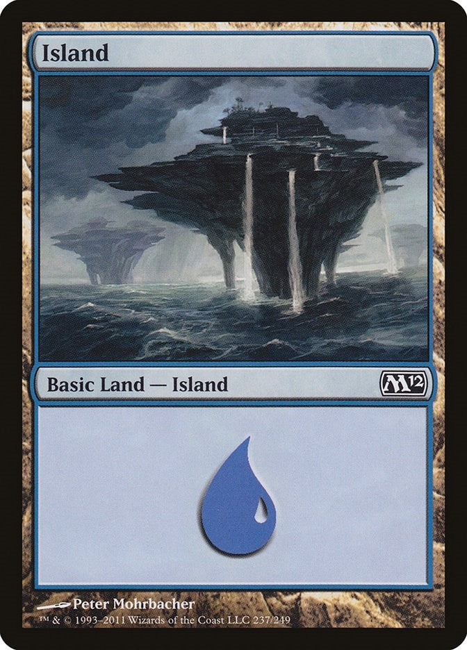 Image for Island (237) (Magic 2012 (M12)) (237) - Magic: The Gathering