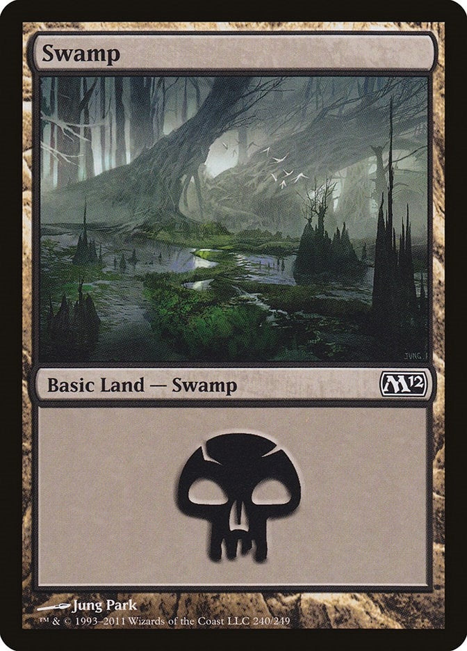 Image for Swamp (240) (Magic 2012 (M12)) (240) - Magic: The Gathering