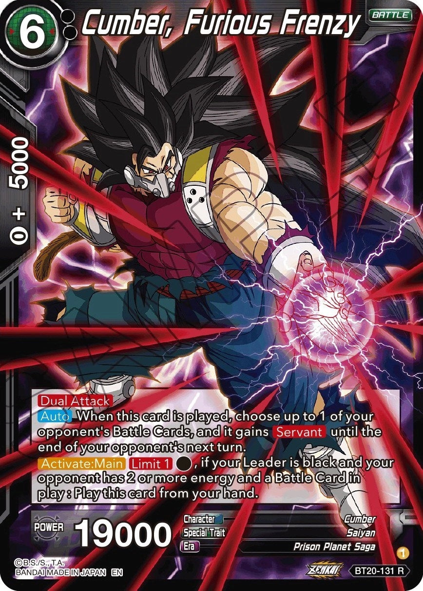 Image for Cumber, Furious Frenzy (Power Absorbed) (BT20-131) - Dragon Ball Super: Masters
