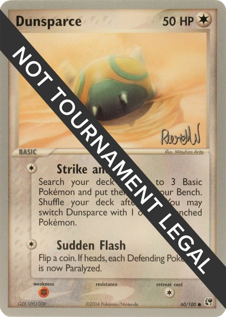 Image for Dunsparce - 2004 (Reed Weichler) (World Championship Decks) (60/100) - Pokemon