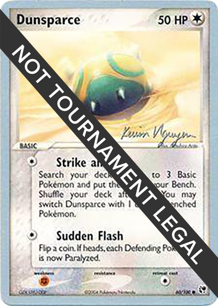 Image for Dunsparce - 2004 (Kevin Nguyen) (World Championship Decks) (60/100) - Pokemon
