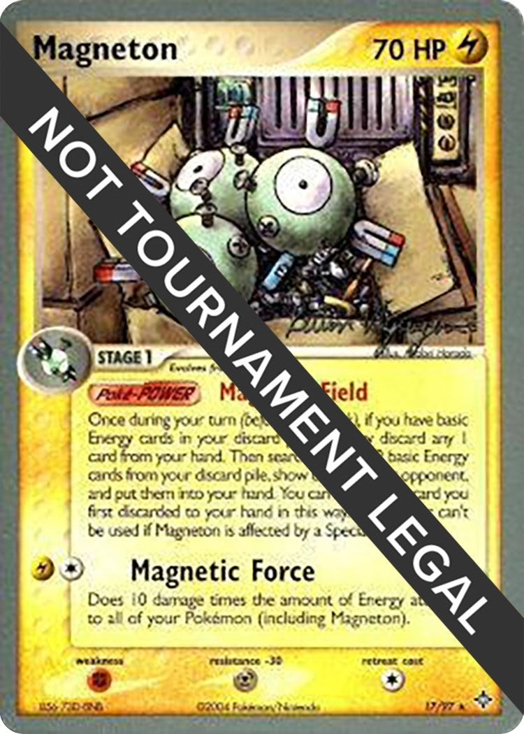 Image for Magneton - 2004 (Kevin Nguyen) (World Championship Decks) (17/097) - Pokemon