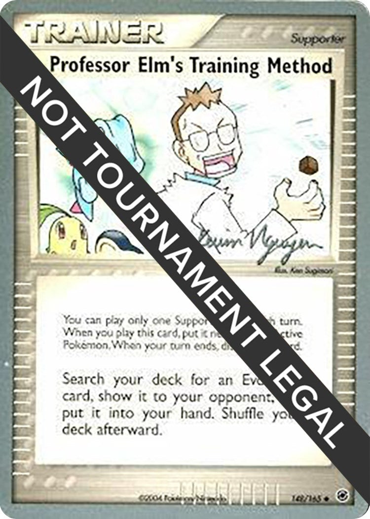 Image for Professor Elm's Training Method - 2004 (Kevin Nguyen) (World Championship Decks) (148/165) - Pokemon