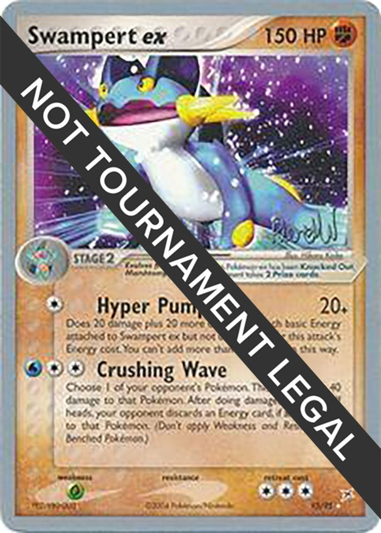 Image for Swampert ex - 2004 (Reed Weichler) (World Championship Decks) (95/95) - Pokemon