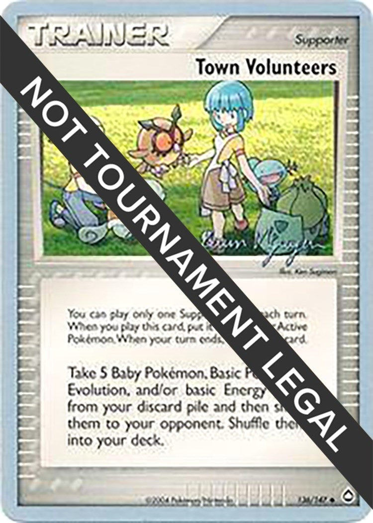Image for Town Volunteers - 2004 (Kevin Nguyen) (World Championship Decks) (136/147) - Pokemon