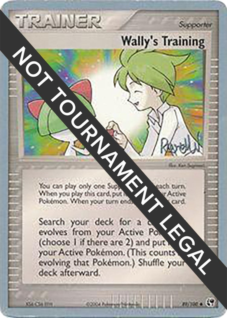 Image for Wally's Training - 2004 (Reed Weichler) (World Championship Decks) (89/100) - Pokemon