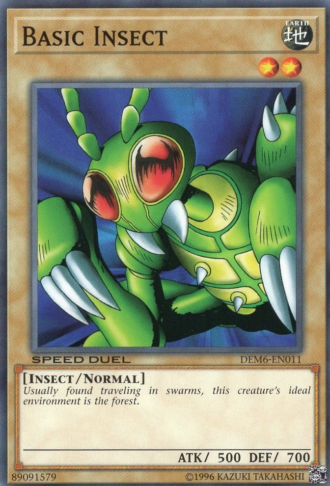 Image for Basic Insect (Speed Duel Demo Deck 2020) (DEM6-EN011) - YuGiOh