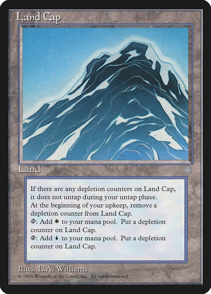 Image for Land Cap (Ice Age) - Magic: The Gathering