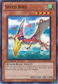 Image for Speed Bird (Starter Deck: Dawn of the Xyz) (YS11-EN008) - YuGiOh