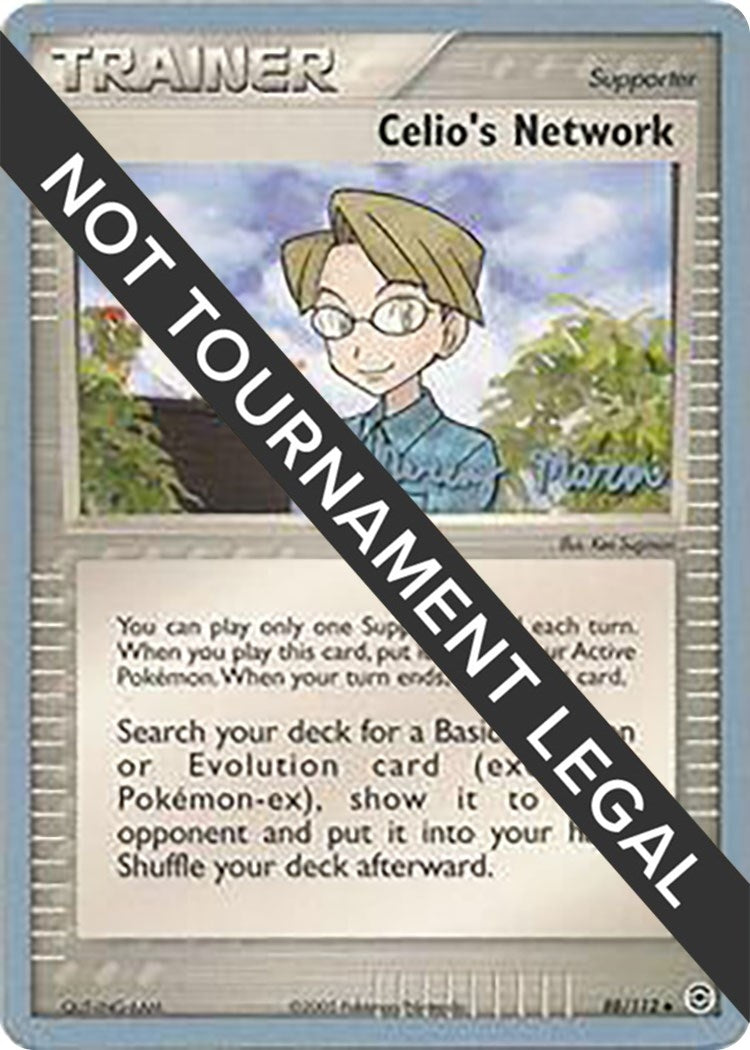 Image for Celio's Network - 2005 (Jeremy Maron) (World Championship Decks) (88/112) - Pokemon