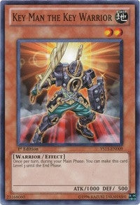 Image for Key Man the Key Warrior (Starter Deck: Dawn of the Xyz) (YS11-EN009) - YuGiOh