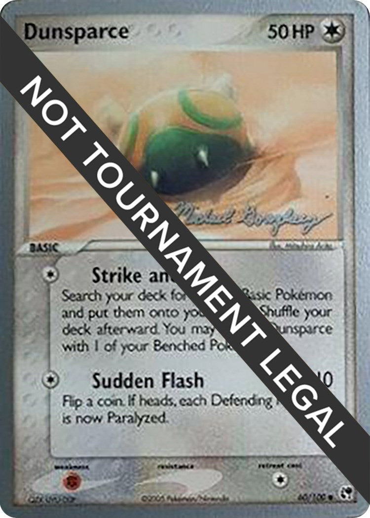 Image for Dunsparce - 2005 (Michael Gonzalez) (World Championship Decks) (60/100) - Pokemon