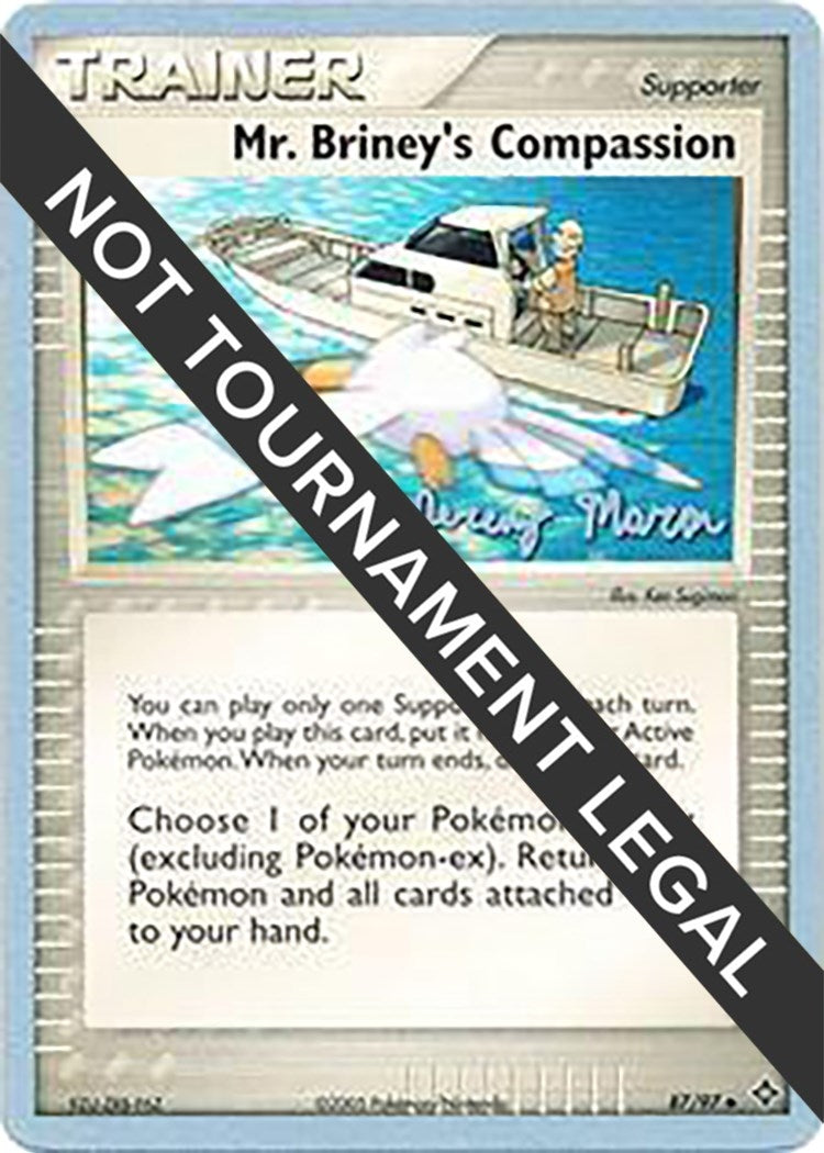 Image for Mr. Briney's Compassion - 2005 (Jeremy Maron) (World Championship Decks) (87/097) - Pokemon