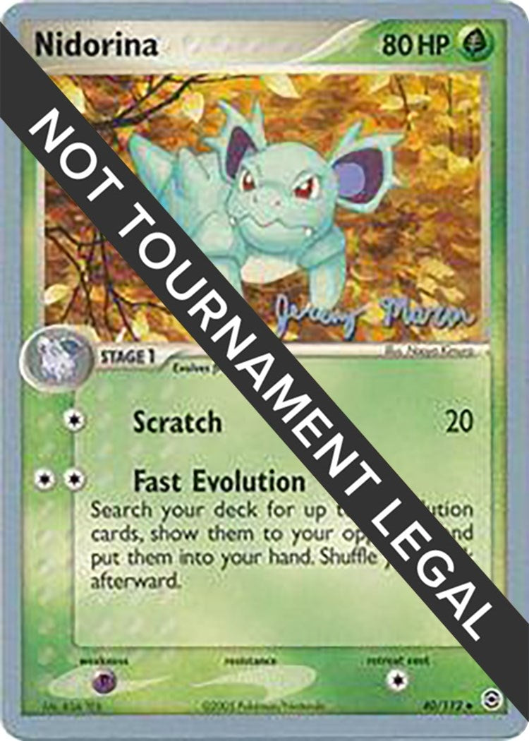 Image for Nidorina - 2005 (Jeremy Maron) (World Championship Decks) (40/112) - Pokemon